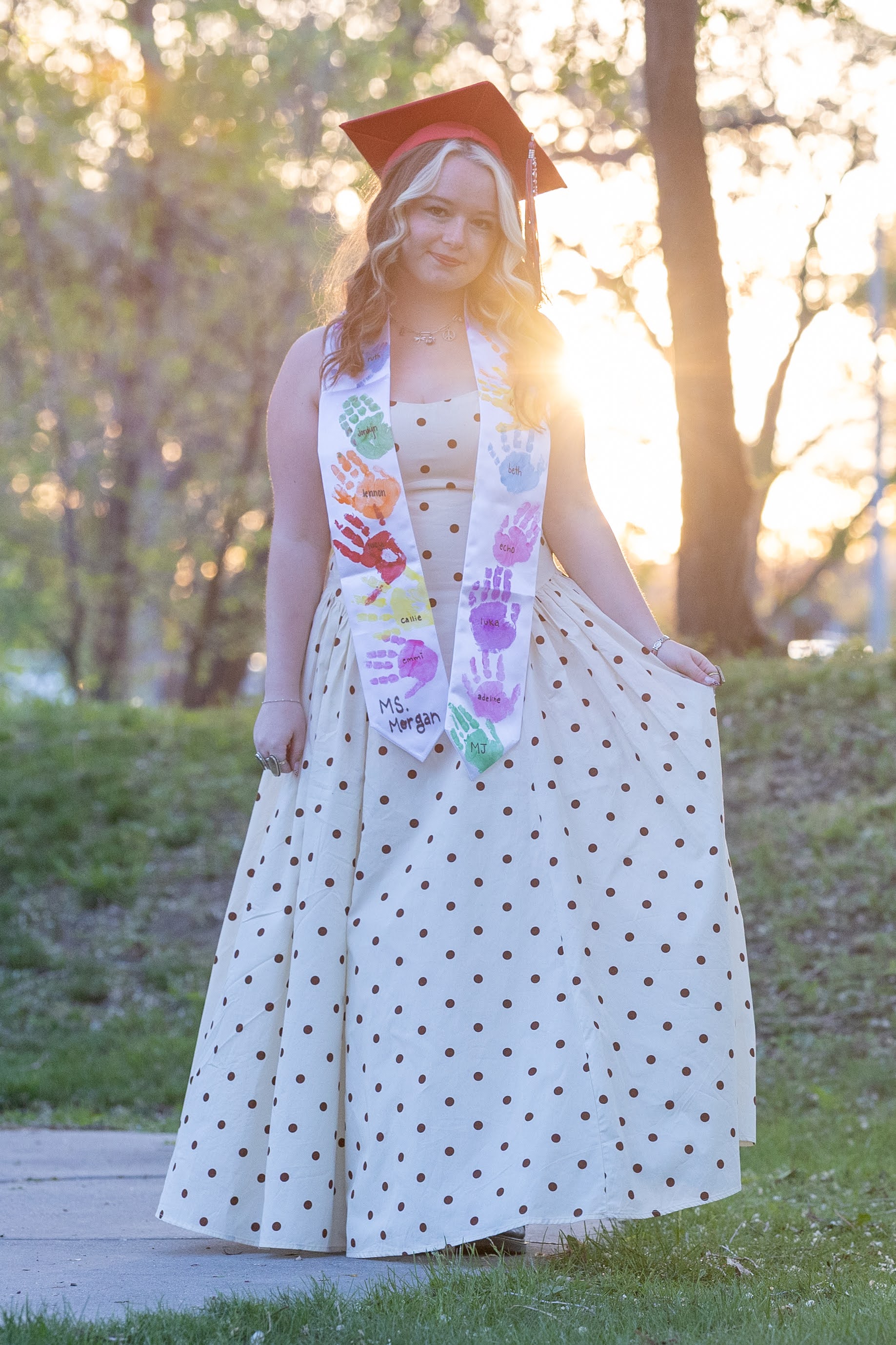 Morgan senior portrait slide 2